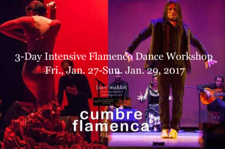 2017 Flamenco Dance Workshops with the Ortegas