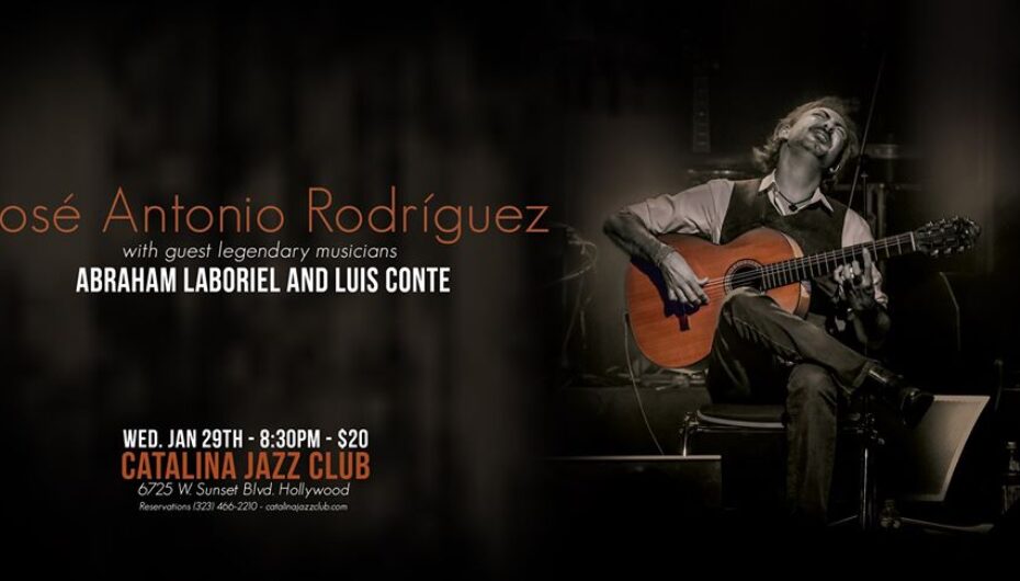 Jose Antonio Rodriguez performs at Catalina’s Jazz Club in Hollywood 1.29