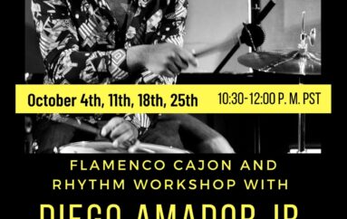 Taller de cajón flamenco y ritmo con Diego Amador Jr.