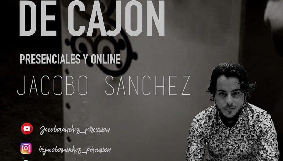 Online y presenciales * CLASES DE CAJÓN con Jacobo Sánchez