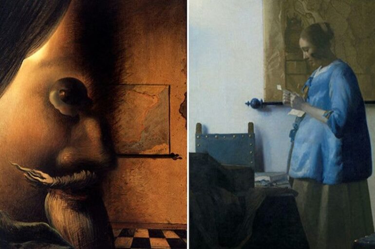 Dalí/Vermeer: A Dialogue