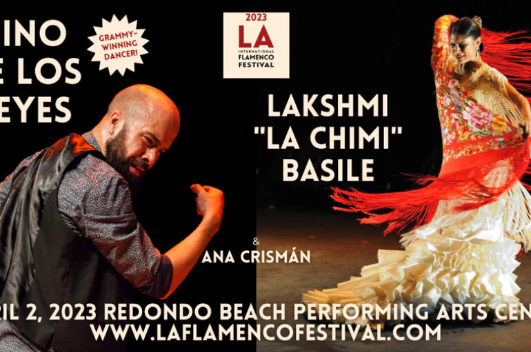 Sunday, April 2,2023, 8 pm – Nino de los Reyes & Lakshmi Basile ‘La Chimi’
