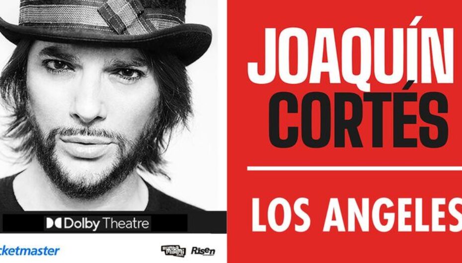 Joaquín Cortés Esencia Tour 2023 Houston, Miami, Rosemont & Los Angeles