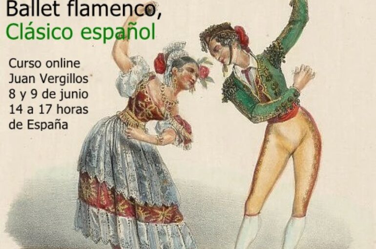 ONLINE CURSO: Escuela Bolera, Ballet Flamenco, Clásico Español