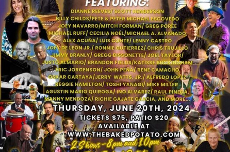 STAR-STUDDED LOS ANGELES BENEFIT CONCERT FOR PERCUSSIONIST JOEY HEREDIA, BAKED POTATO