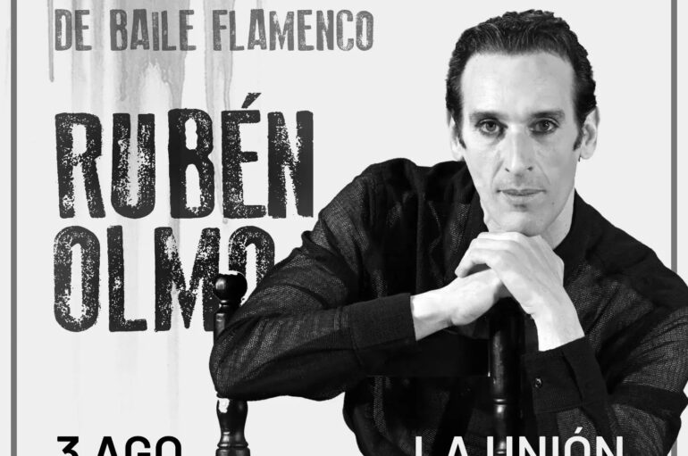 Cante de las Minas presenta una Masterclass de BAILE FLAMENCO con RUBÉN OLMO