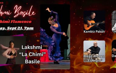 LAST SEATS! Forever Flamenco by Lakshmi Basile, Sept. 21, Hollywood