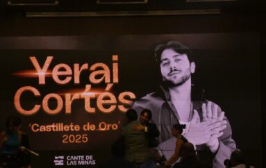Acto de entrega del Castillete de Oro a Yerai Cortés La Unión 01.08.25