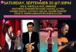 TABLAO FLAMENCO, Sept. 20 at Naranjita – Orange, CA