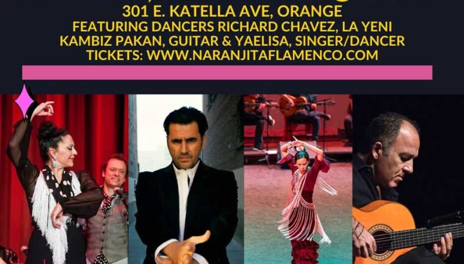 TABLAO FLAMENCO, Sept. 20 at Naranjita – Orange, CA
