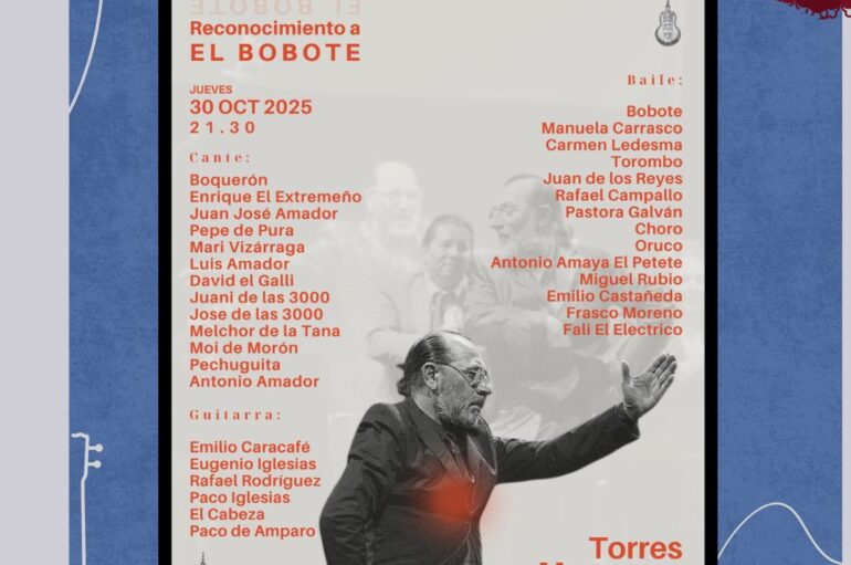 *ESTA NOCHE* Torres Macarena pays homage to a legend of the compass: El Bobote