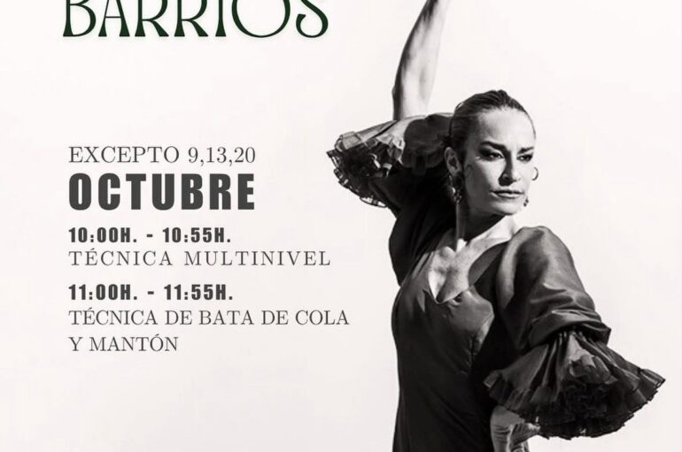 Manuela Barrios Clases en Flamenquería, Sevilla