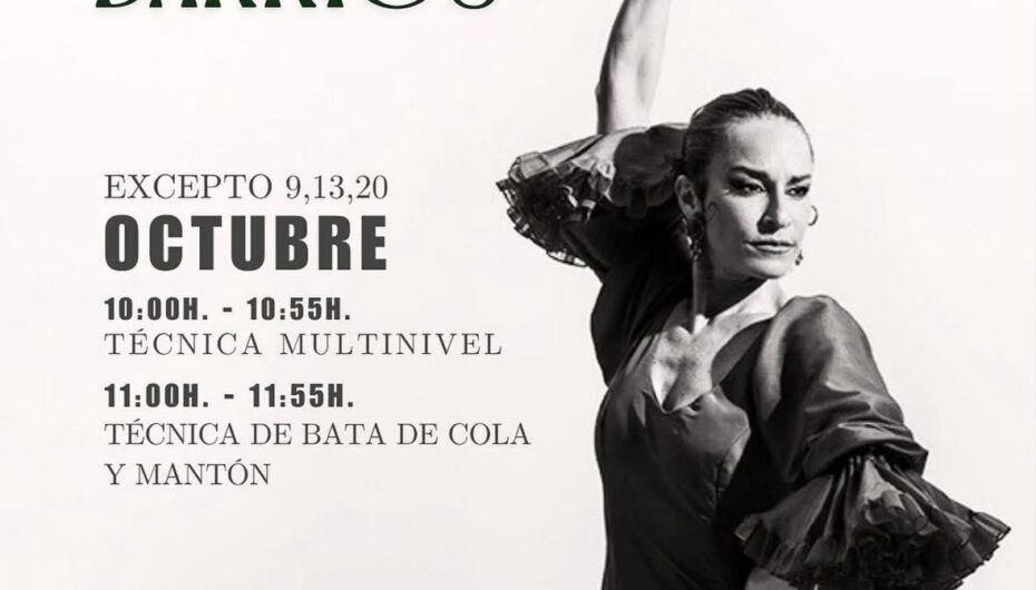 Manuela Barrios Clases en Flamenquería, Sevilla