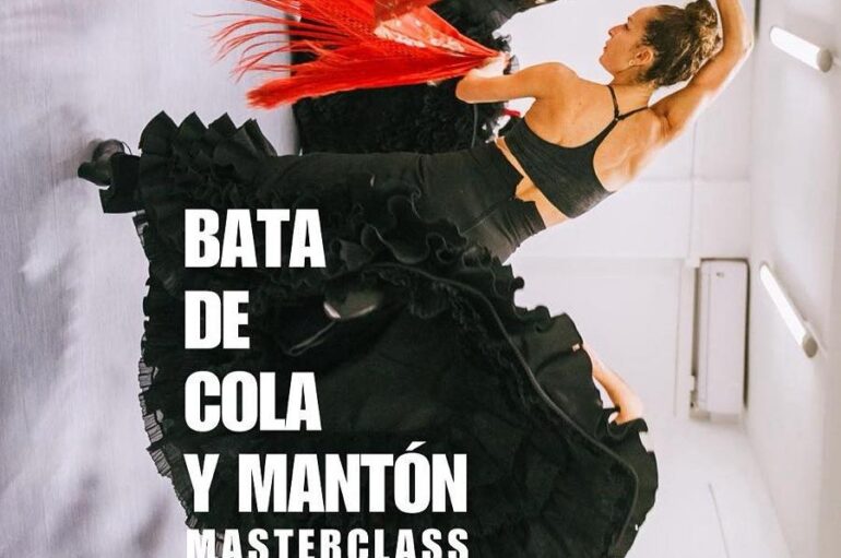 Bata de cola y Mantón Massterclass con Manuela Barrios