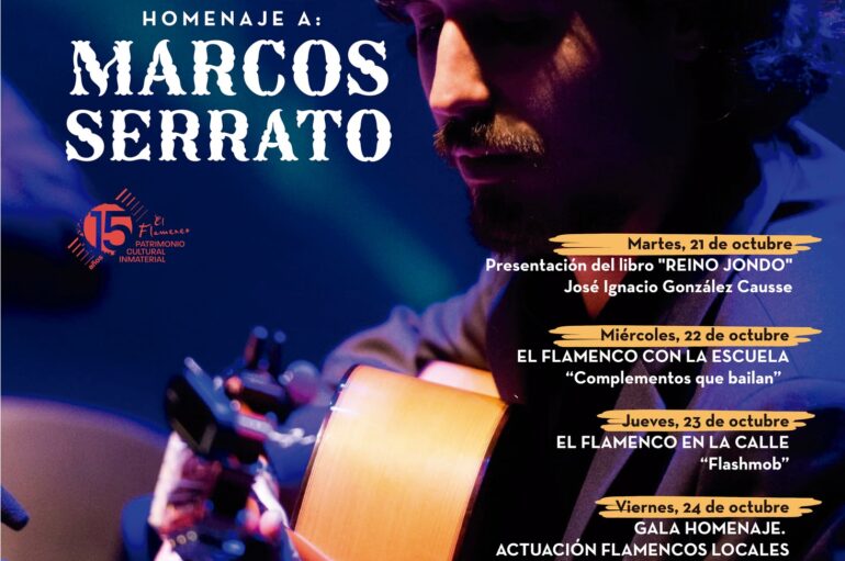 XXIV Festival Flamenco de Gines presenta Marcos Serrato