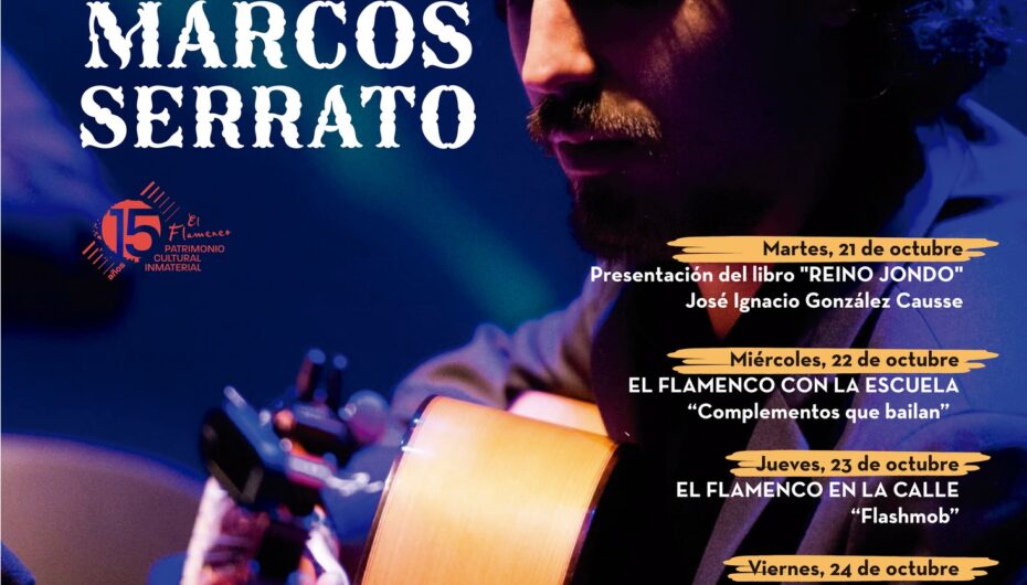XXIV Festival Flamenco de Gines presenta Marcos Serrato