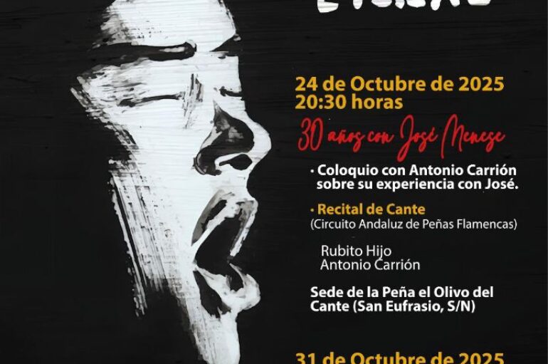 ‘MENESE ETERNO’ con Rubito Hijo and Antonio Carrión en Jaén