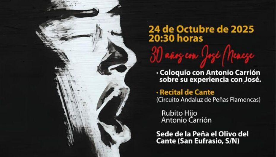 ‘MENESE ETERNO’ con Rubito Hijo and Antonio Carrión en Jaén