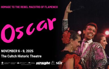 Oscar Nieto: Homage to the Rebel Maestro of Flamenco * November 6 – 9 * Vancouver, BC