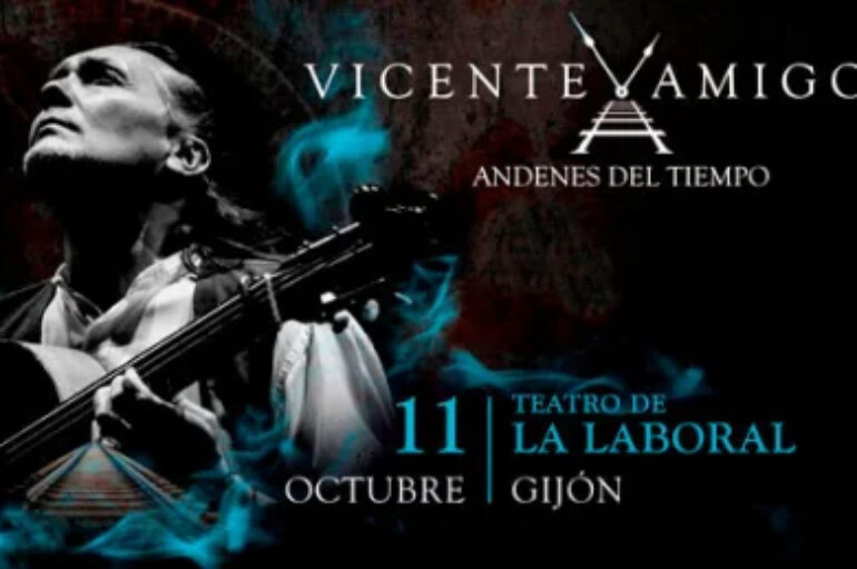 Guitarrista Vicente Amigo en Giron, Asturias