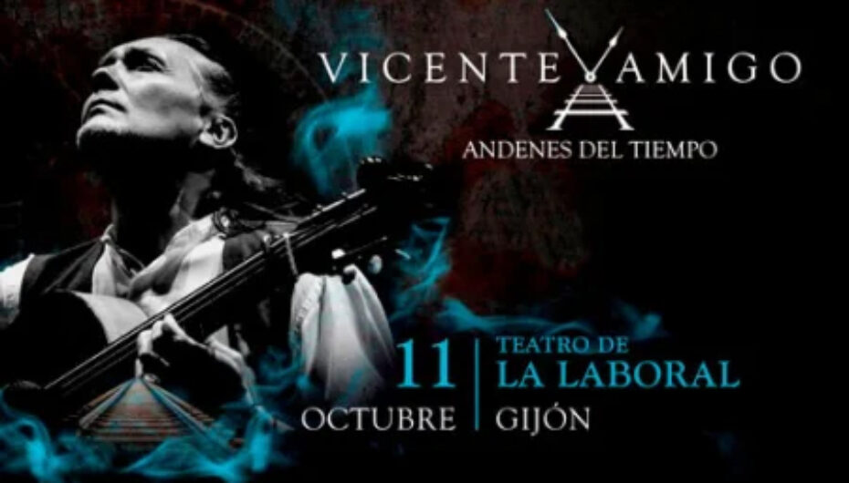 Guitarrista Vicente Amigo en Giron, Asturias