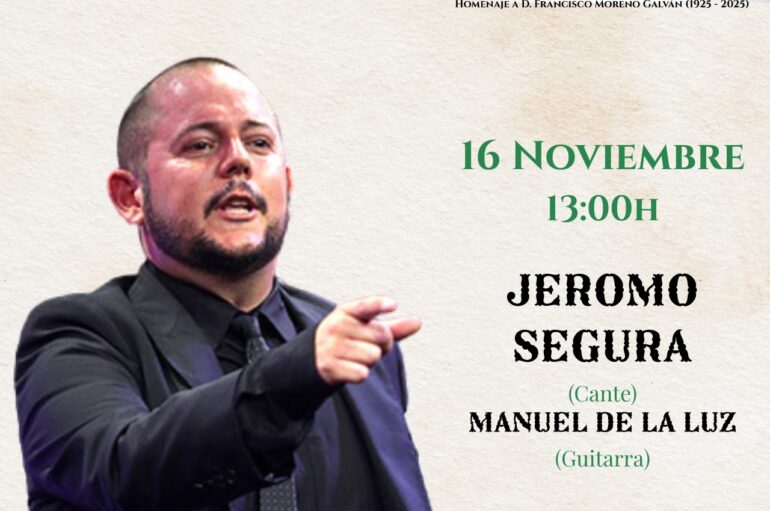 El Circuito Andaluz de Peñas llega a Mairena con Jeromo Segura