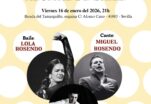 La Peña Flamenca La Polea presenta ‘Recital de Baile’ con Lola Rosendo, cantaor Miguel Rosendo y la guitarra de Jaime de La Isla, Sevilla