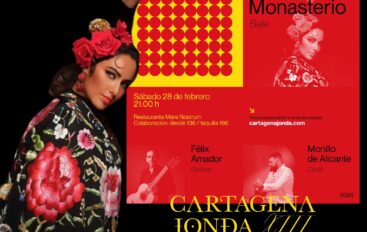 Rebeca Monasterio en ‘Cartagena Jonda’ * 28 de febrero * Barcelona