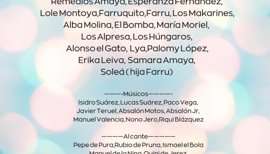 Concierto benéfico en Sevilla