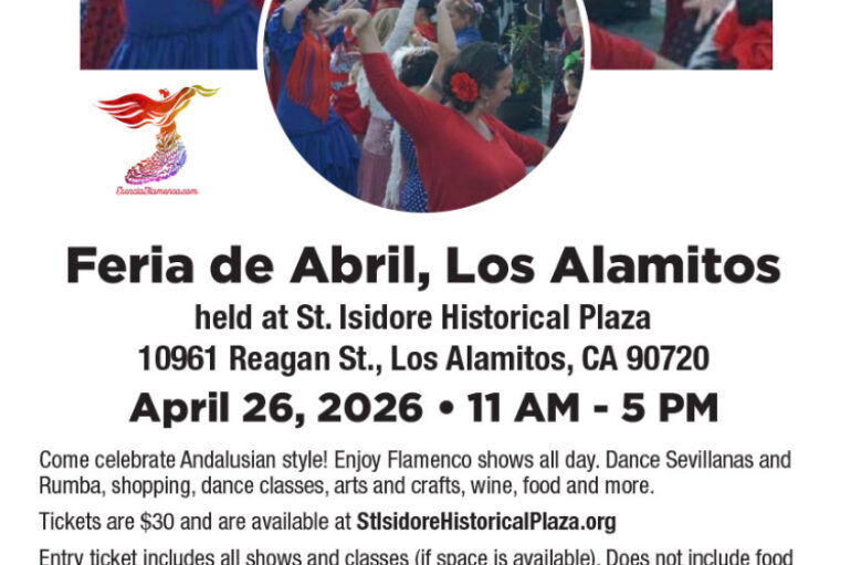 ‘Feria de Abril’ at the St. Isidore Historical Plaza in Los Alamitos, California
