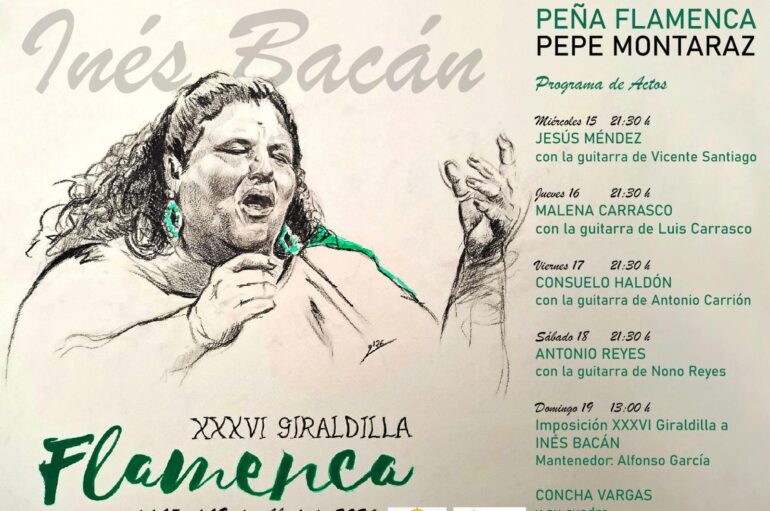 XXXVI Giraldilla Flamenca dedicada a Inés Bacán * 19 de abril, Lebrija