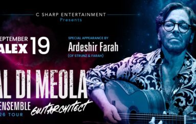 Al Di Meola: The Guitarchitect Tour * Sept. 19, The Alex Theatre, Glendale