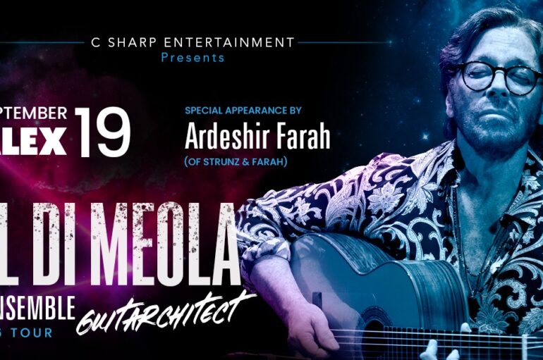 Al Di Meola: The Guitarchitect Tour * Sept. 19, The Alex Theatre, Glendale
