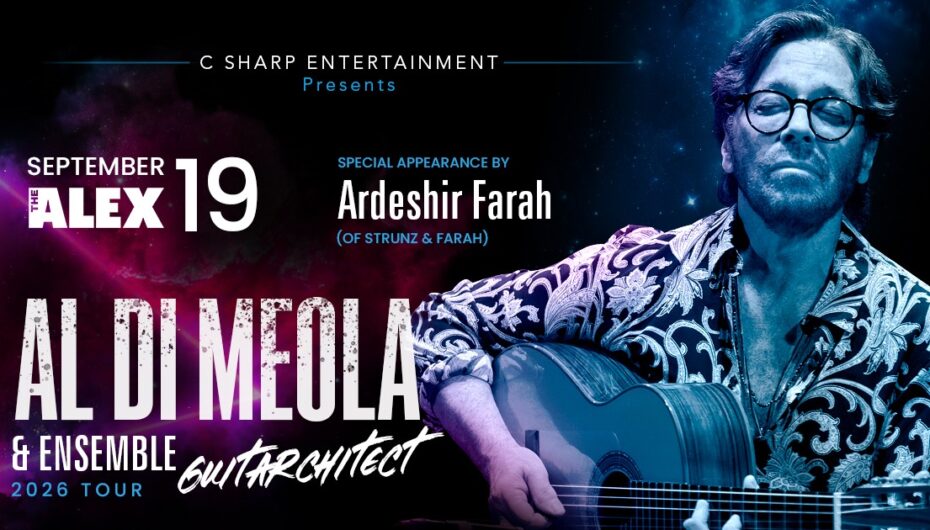 Al Di Meola: The Guitarchitect Tour * Sept. 19, The Alex Theatre, Glendale