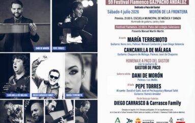 59th Festival Flamenco Gazpacho Andaluz, Morón de la Frontera