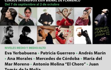 Andrés Marín Flamenco Abierto esta Bienal en Sevilla, 7 de sept al 2 de oct de 2026