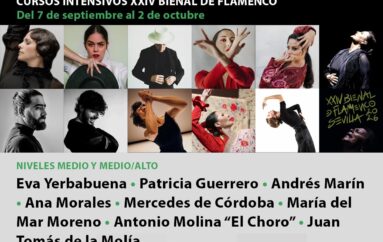 Andrés Marín Flamenco Abierto esta Bienal en Sevilla, 7 de sept al 2 de oct de 2026