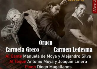 Peña Flamenca La Perla de Cádiz * Carmela Greco, Oruco y Carmen Ledesma