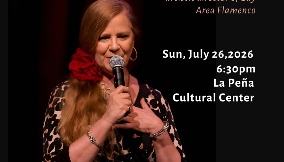 💫“NOCHE DE NINA” Sunday, July 26, 2026, at La Peña Cultural Center in Berkeley, California