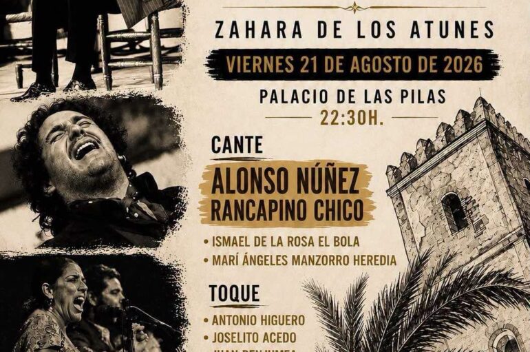 VIII Festival Flamenco “Pacheco el Viejo”, 21 de agosto, Zahara de los Atunes