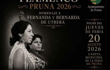 Festival Flamenco de Pruna 2026, 20 de Agosto, Provincia de Sevilla