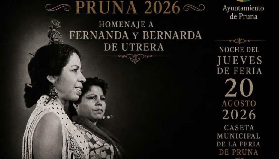 Festival Flamenco de Pruna 2026, 20 de Agosto, Provincia de Sevilla
