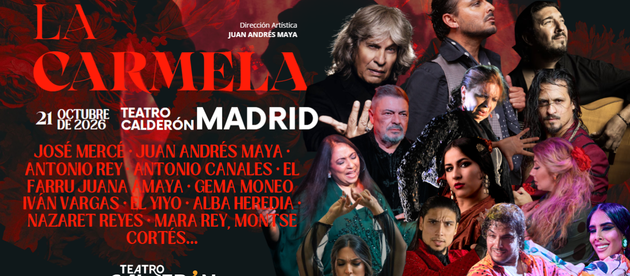 5º aniversario del Tablao La Carmela en el Teatro Calderón, Madrid * 21 de octubre