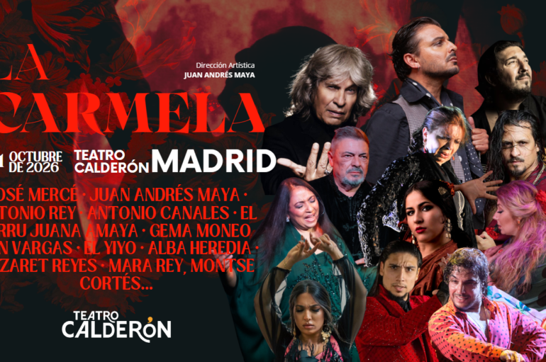 5º aniversario del Tablao La Carmela en el Teatro Calderón, Madrid * 21 de octubre