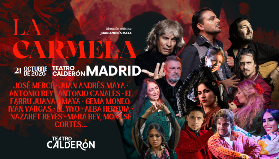 5º aniversario del Tablao La Carmela en el Teatro Calderón, Madrid * 21 de octubre