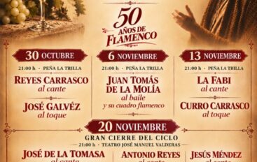 XXIII Ciclo de Flamenco y Mosto 2026 en Trebujena, Cádiz