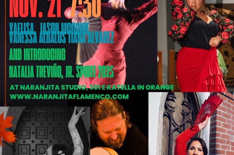 Flamenco Events in California * Nov., Dec. 2026 + Upcoming in 2027